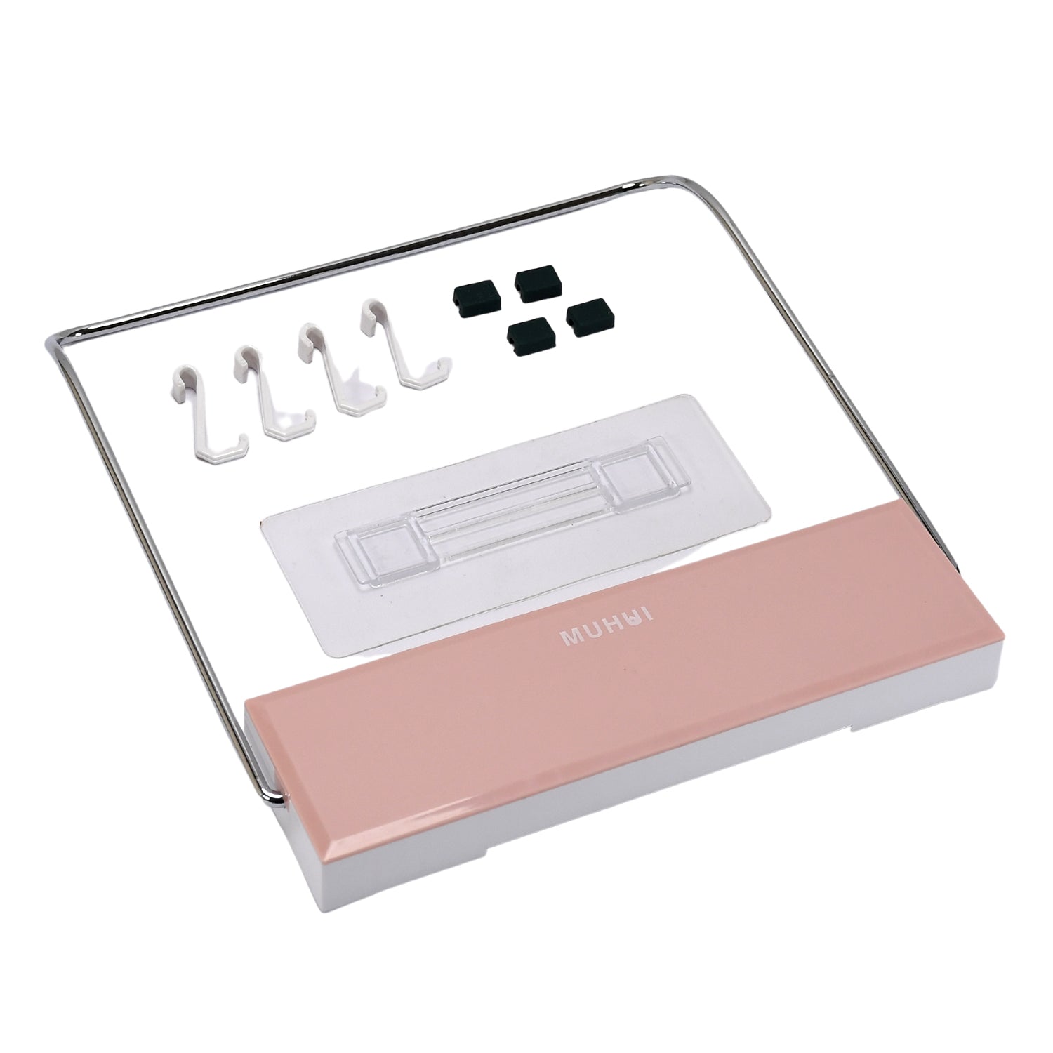 Wash basin rack with adhesive sticker Wash basin rack with adhesive sticker